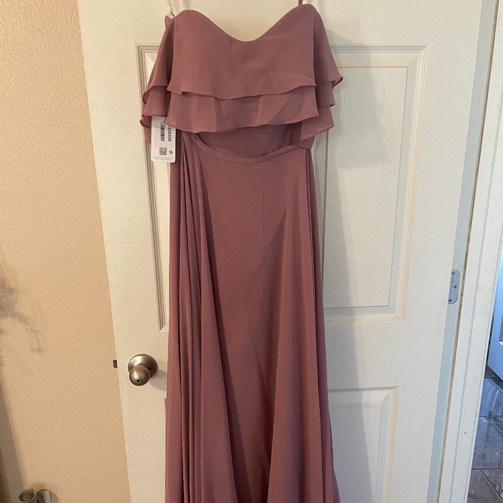 Azazie Bridesmaid Dress- Vintage Mauve